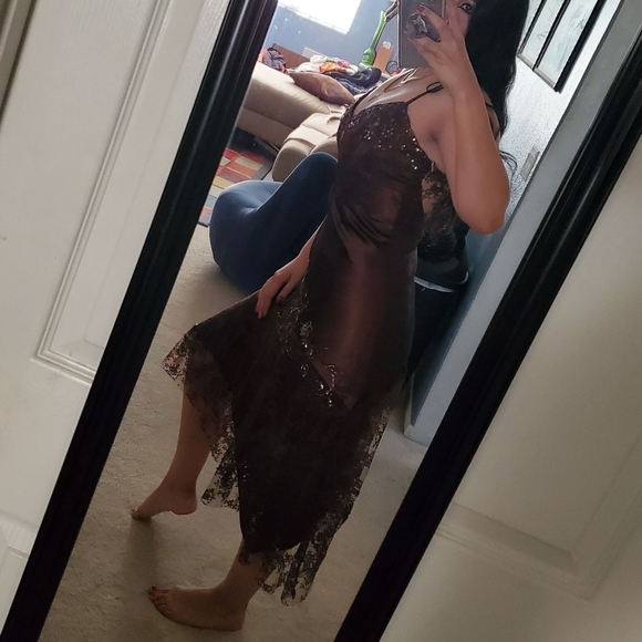 Xscape beaded sequin dress - Picture 4 of 15